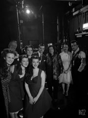 31. Backstage with Linda Gail Lewis, Johnny Trouble, Klaus Kettner, Cento Sisters, Sascha Kommer