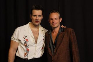 55. with Sam Budja (Singer The Baseballs)