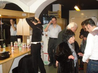 6. with Wanda Jackson, Backstage Posthof Linz